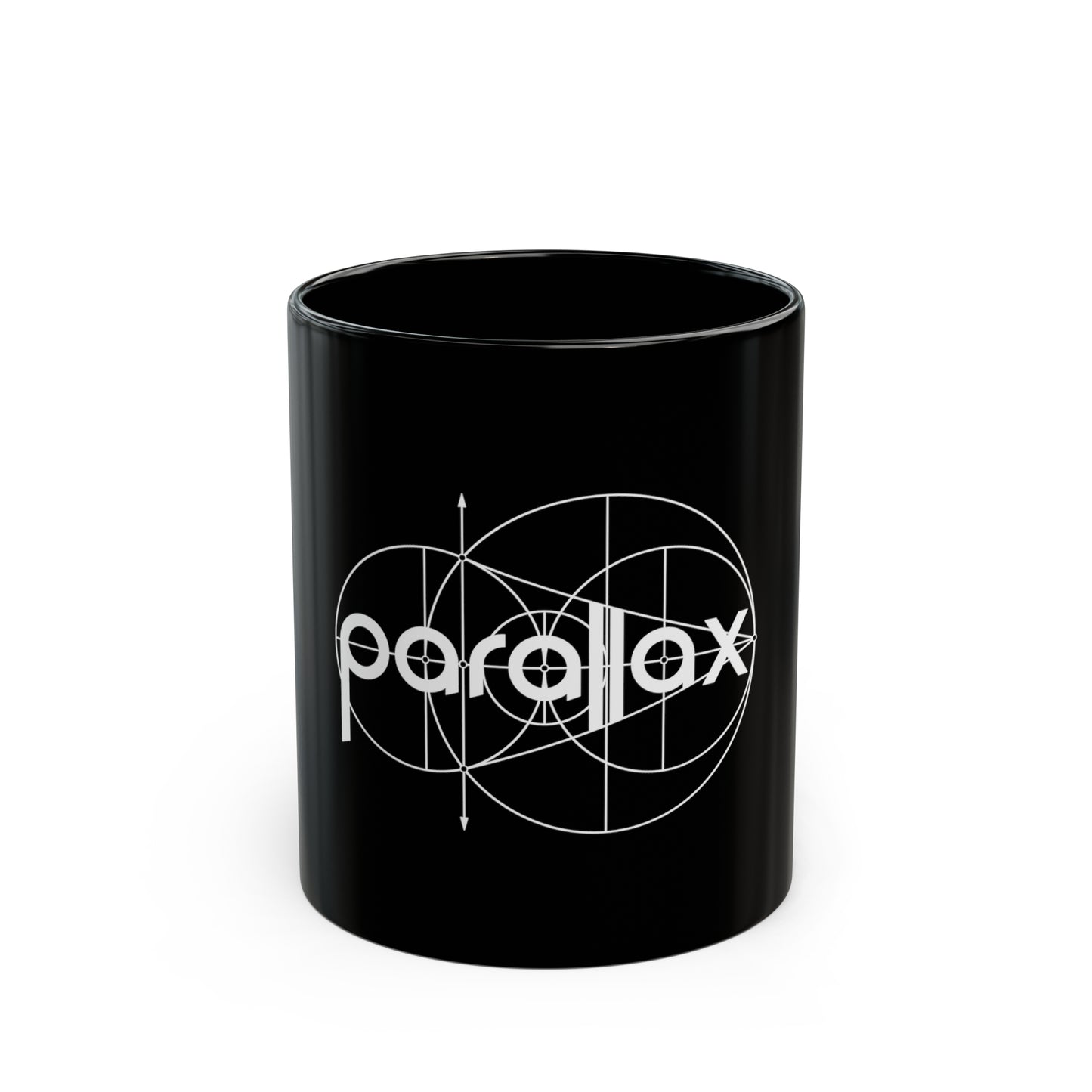 Parallax Logo Mug (Black)